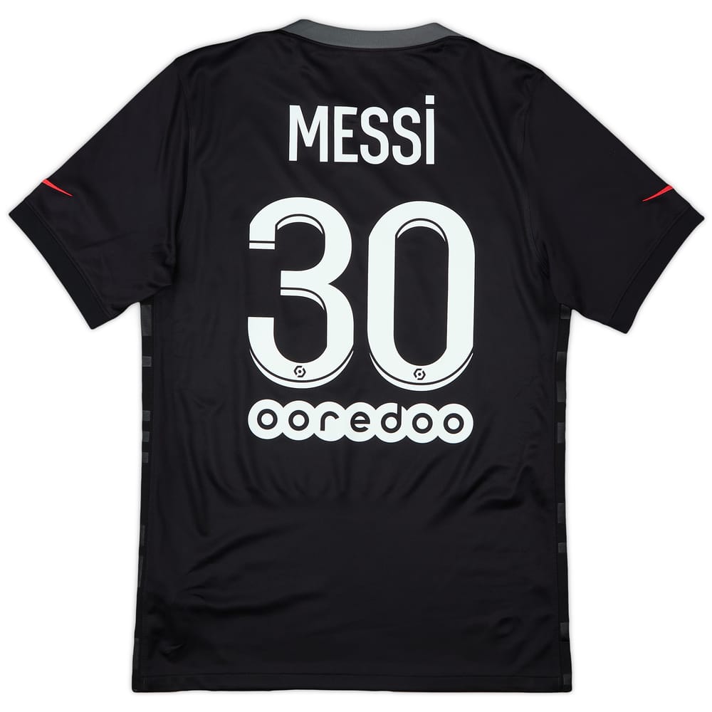 2021-22 Paris Saint-Germain Third Shirt Messi #30 - 9/10 - (S)