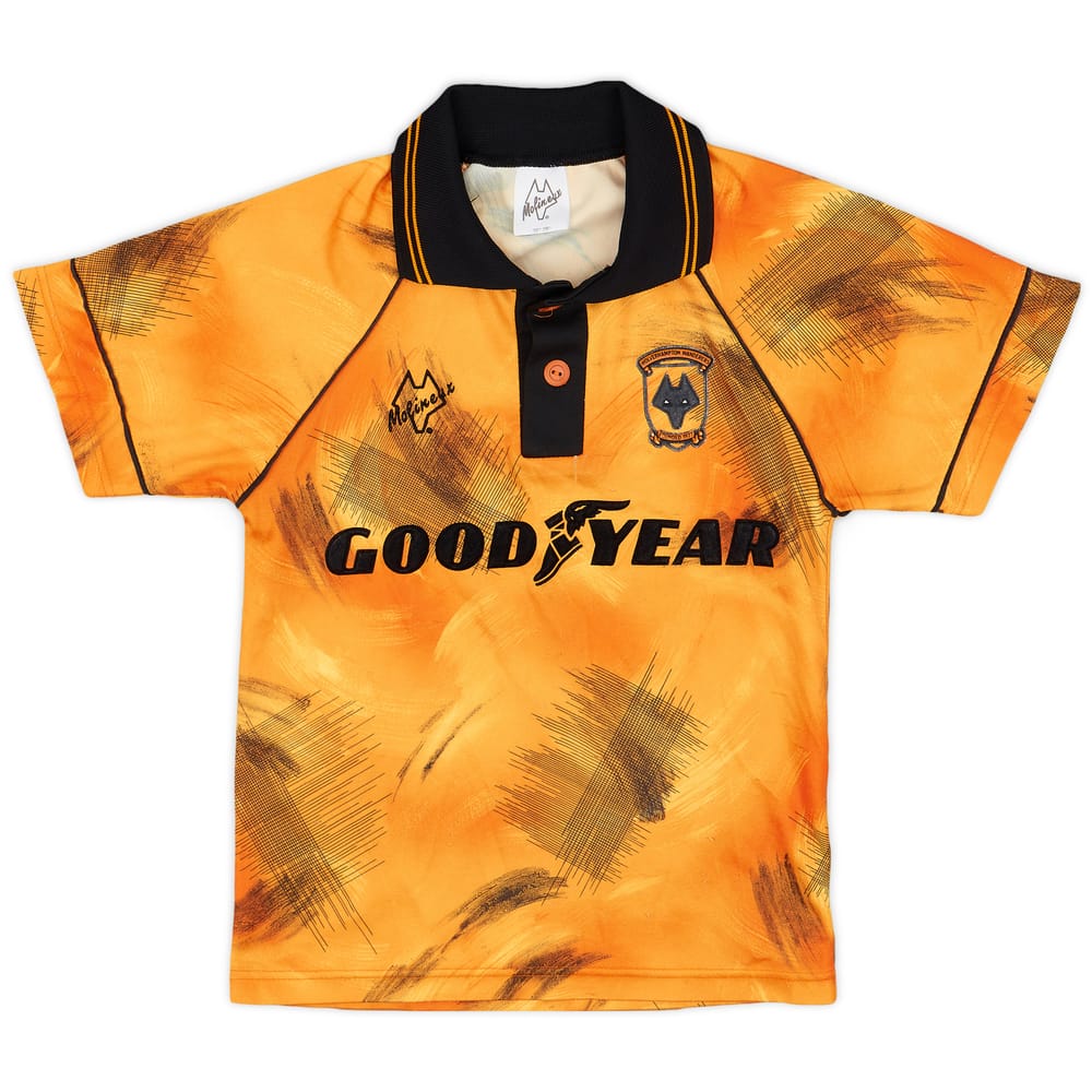 1992-93 Wolves Home Shirt - 6/10 - (S.Boys)