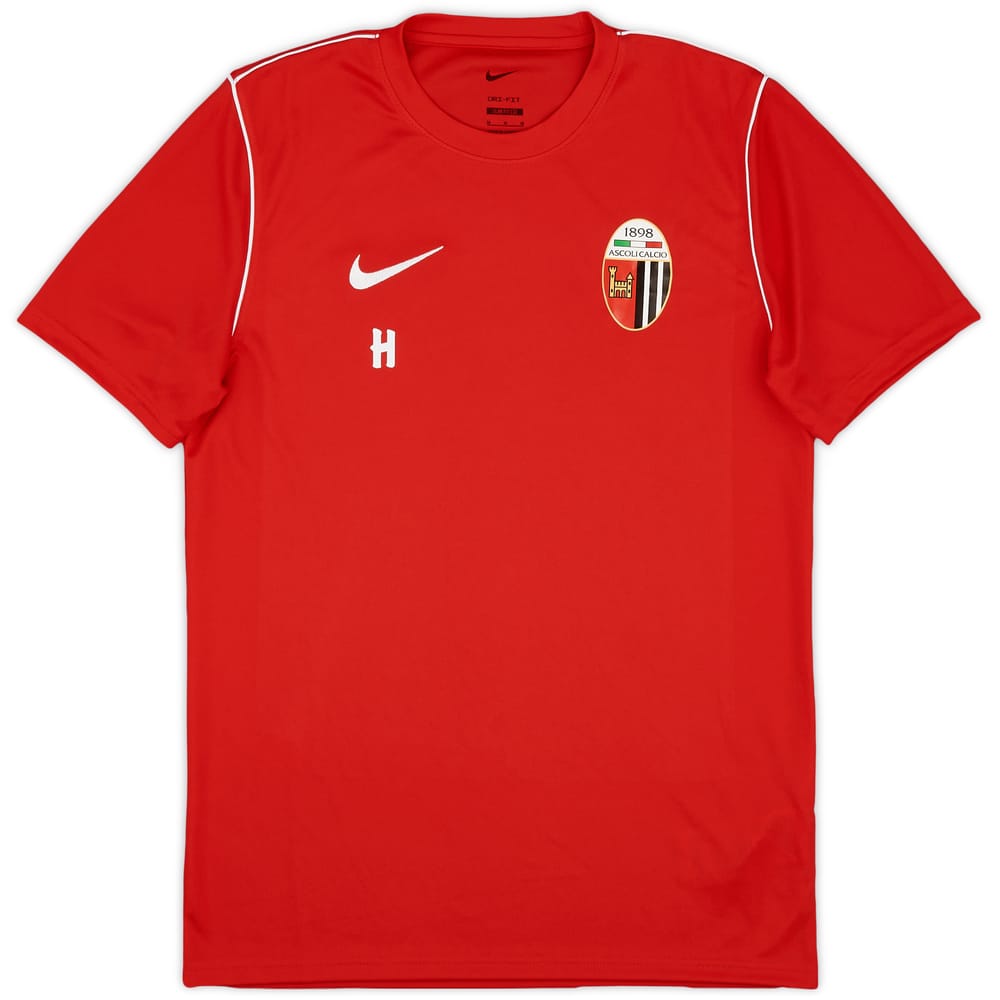 2023-24 Ascoli Nike Staff Issue Training Shirt 'H' - 10/10 - (M)