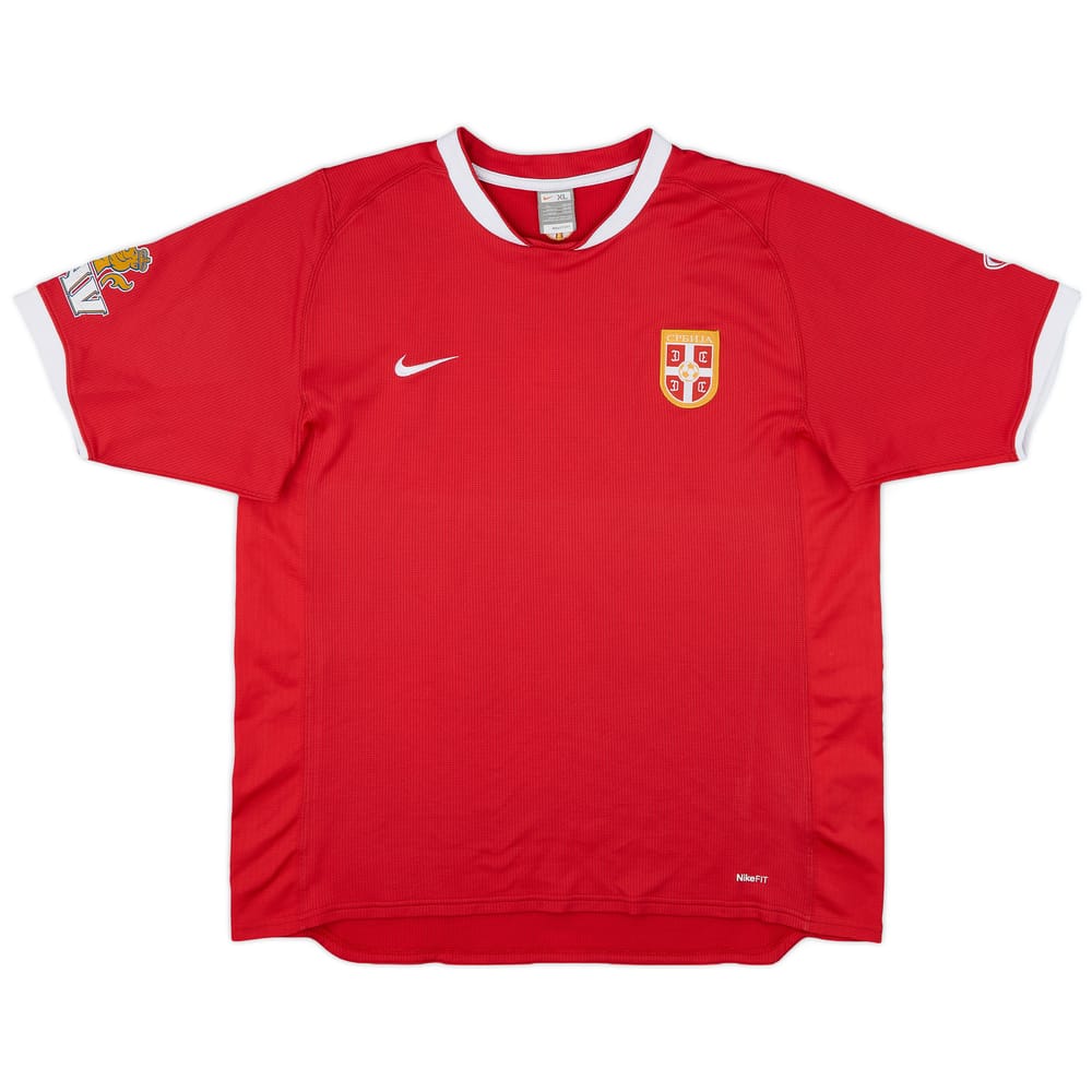 2007-08 Serbia Home Shirt - 7/10 - (XL)