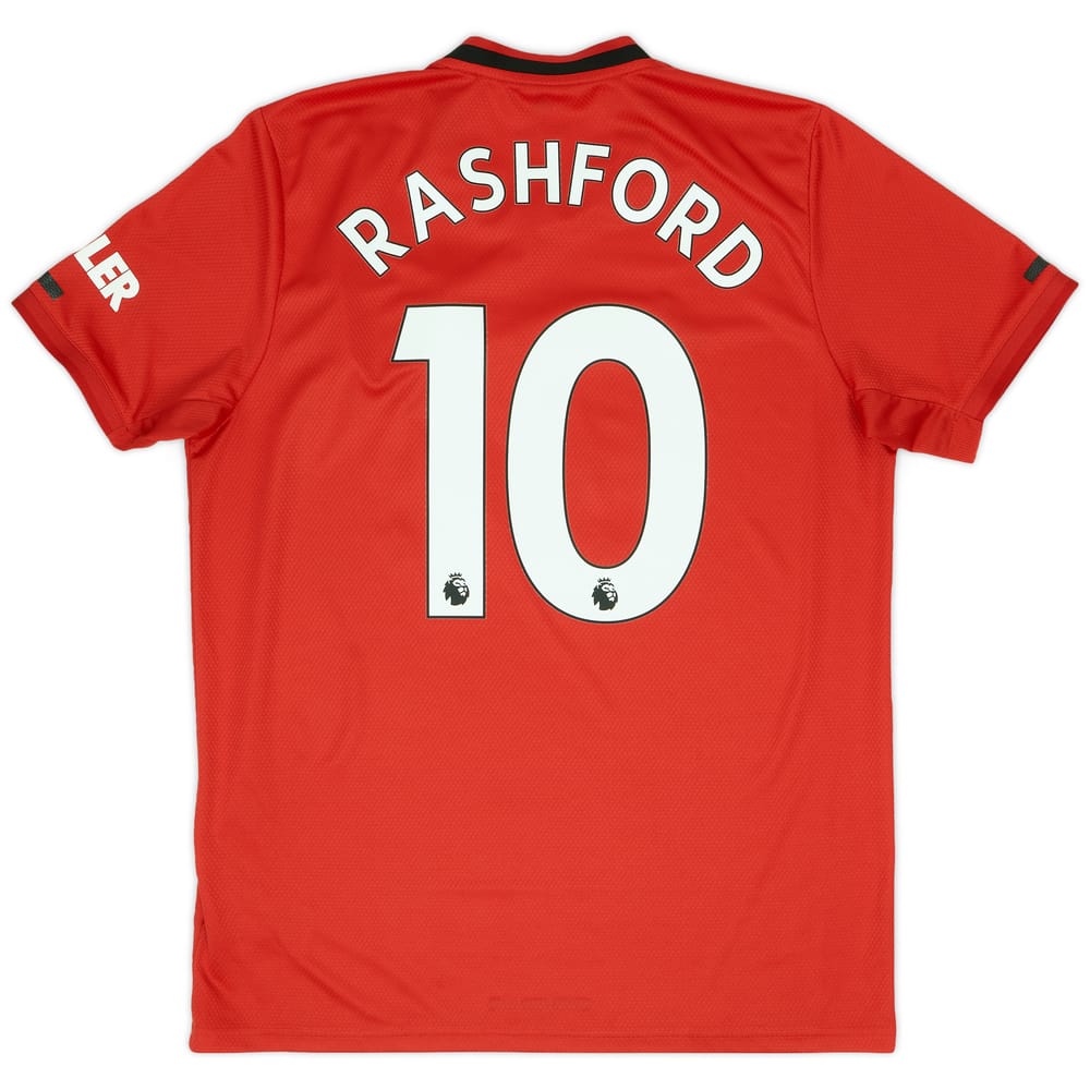 2019-20 Manchester United Home Shirt Rashford #10 - 5/10 - (L)