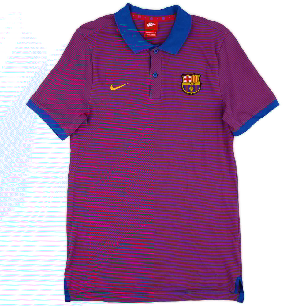 2016-17 Barcelona Nike Polo Shirt - 9/10 - (M)