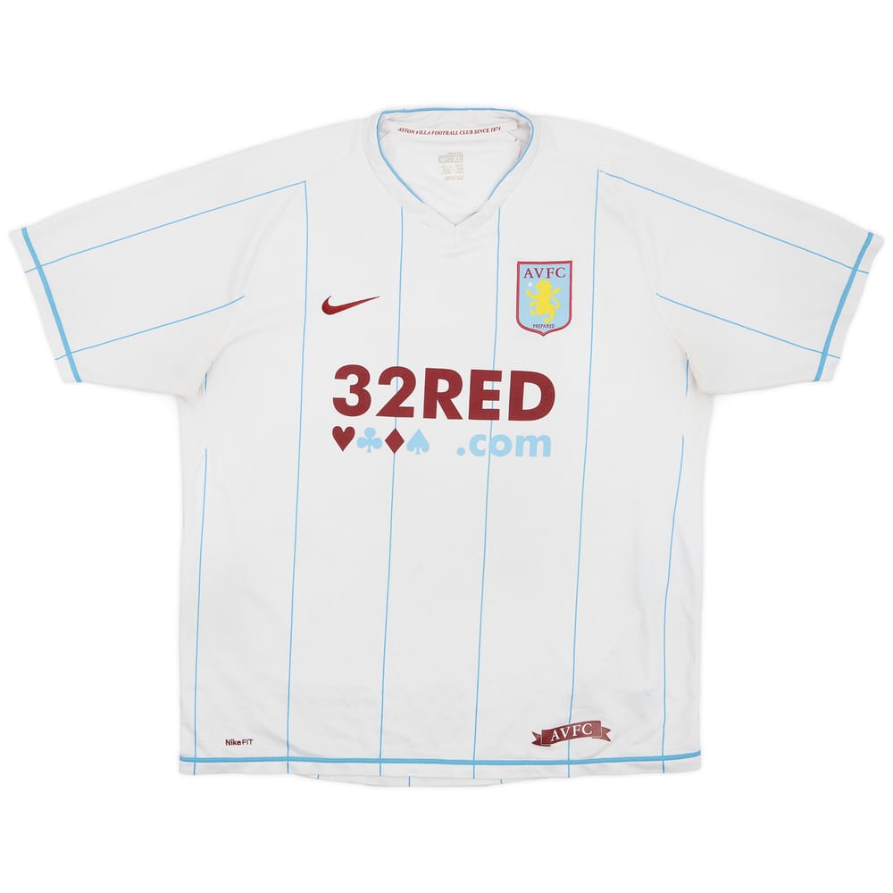 2007-08 Aston Villa Away Shirt - 5/10 - (XL)