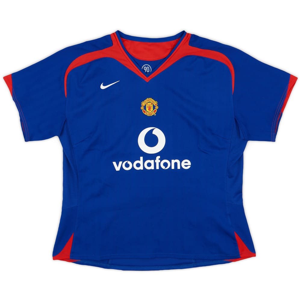 2005-06 Manchester United Away Shirt - 9/10 - (XL.Boys)