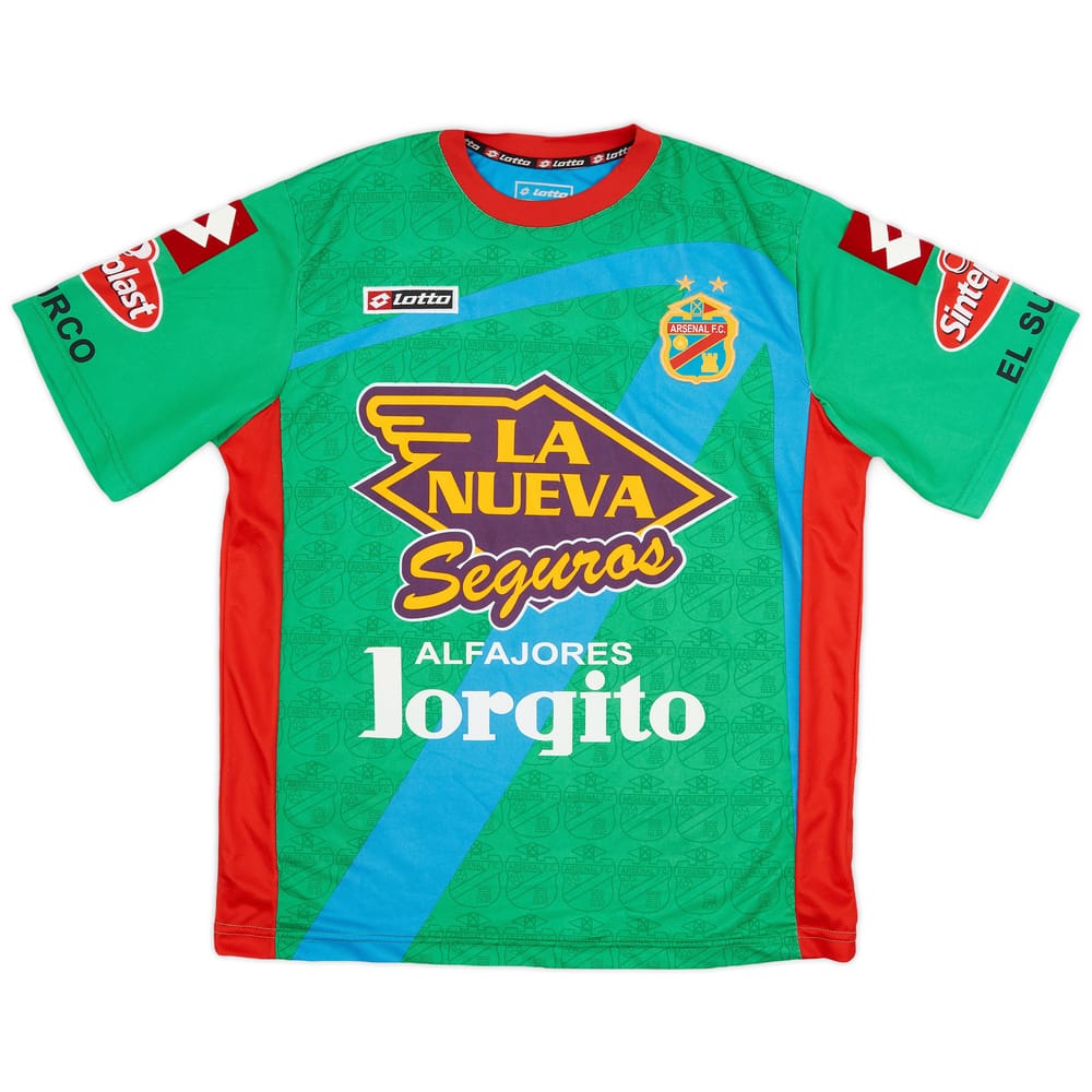 2011-12 Arsenal de Sarandi Third Shirt #4 - 9/10 - (XL)