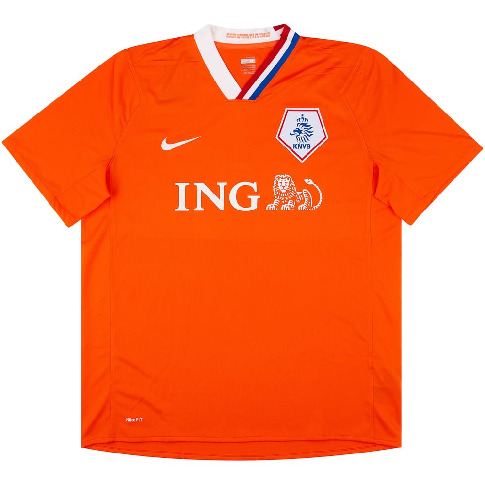 2008-10 Holland Match Issue Home Shirt #8