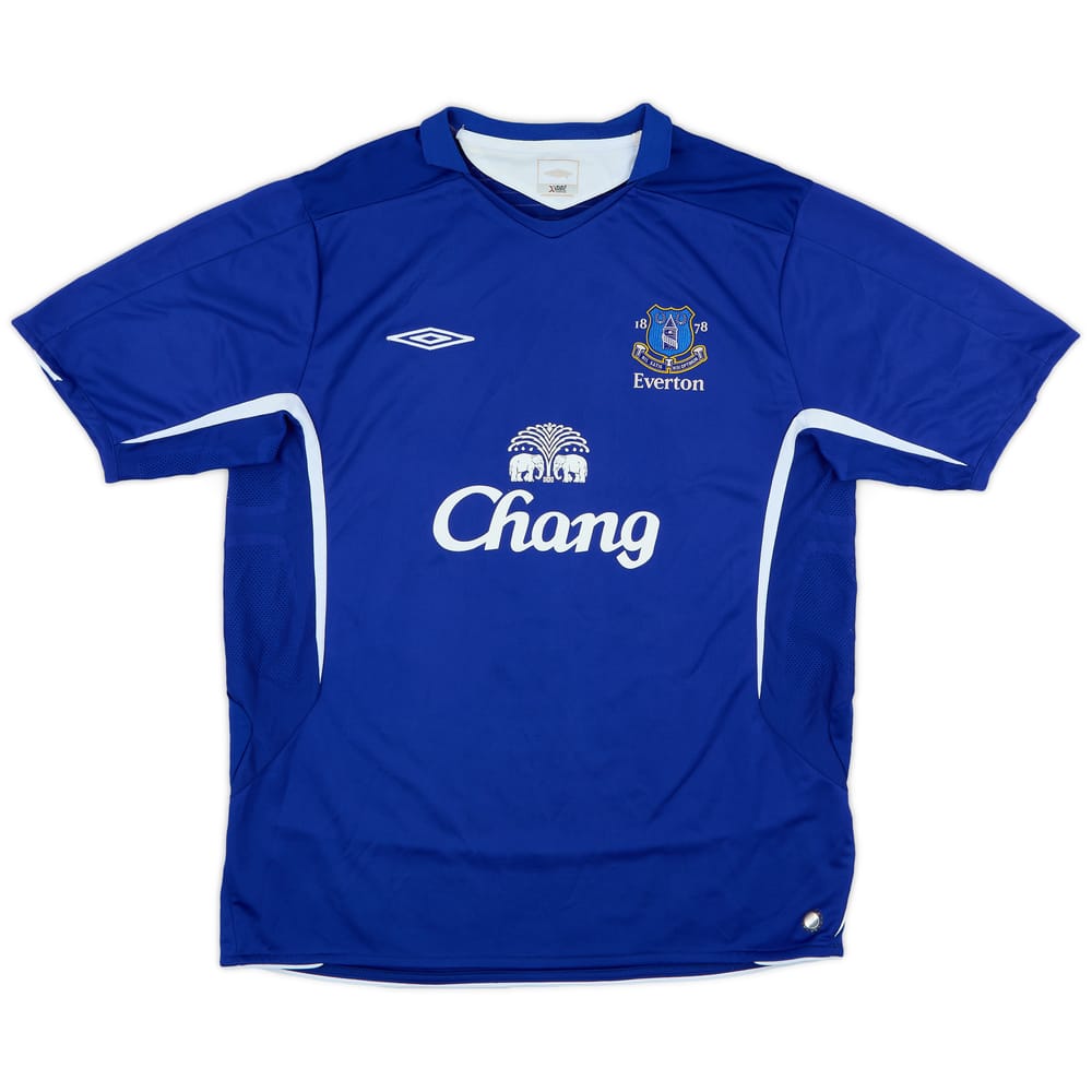 2004-05 Everton Home Shirt - 9/10 - (XL)