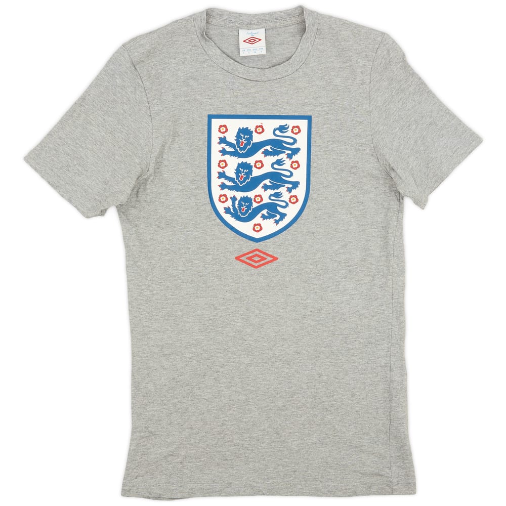 2008-10 England Umbro Cotton Tee - 10/10 - (S)