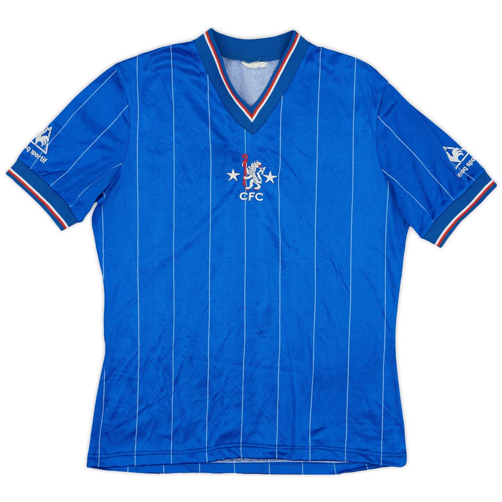 1981-83 Chelsea Home Shirt - 6/10 - (Y)