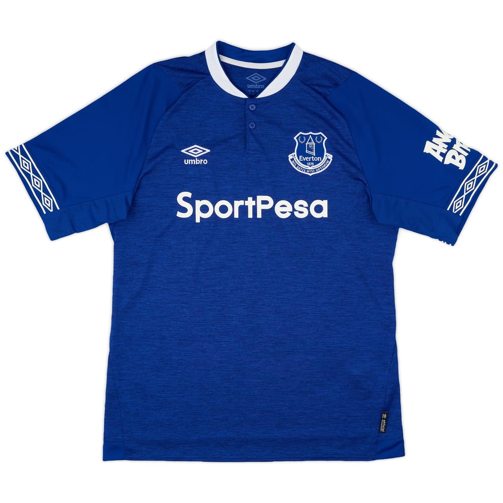 2018-19 Everton Home Shirt - 8/10 - (L)