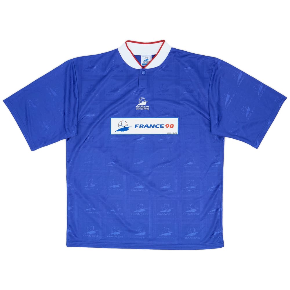1998 France World Cup Training Shirt - 8/10 - (XL)
