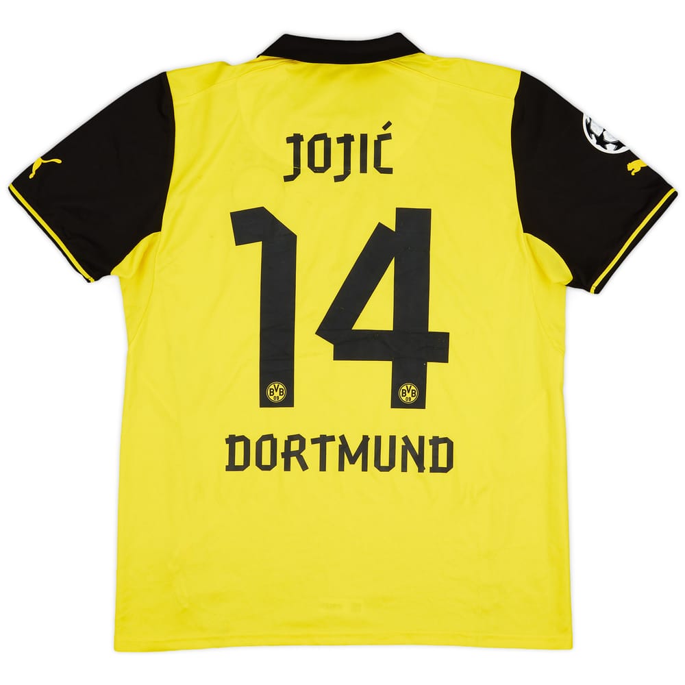 2013-14 Borussia Dortmund Home Shirt Jojic #14 - 8/10 - (L)