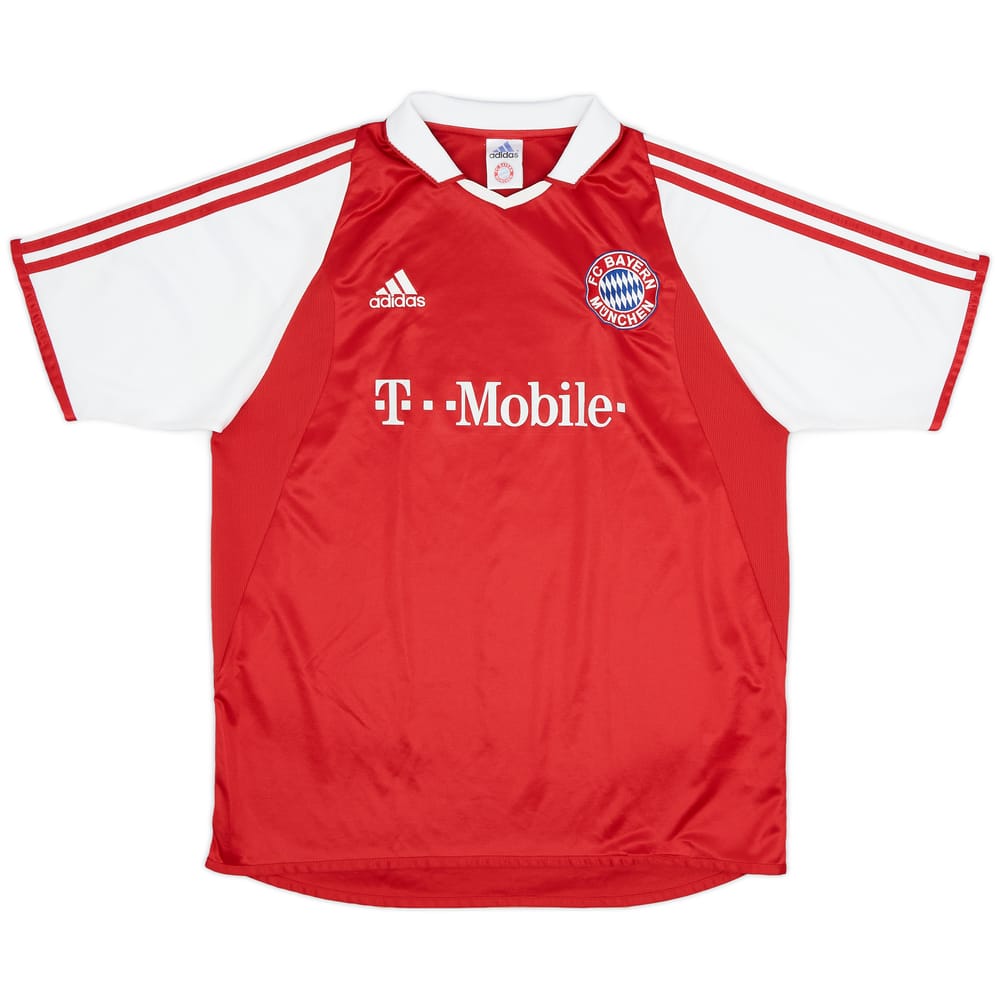 2003-04 Bayern Munich Home Shirt - 8/10 - (XL.Boys)