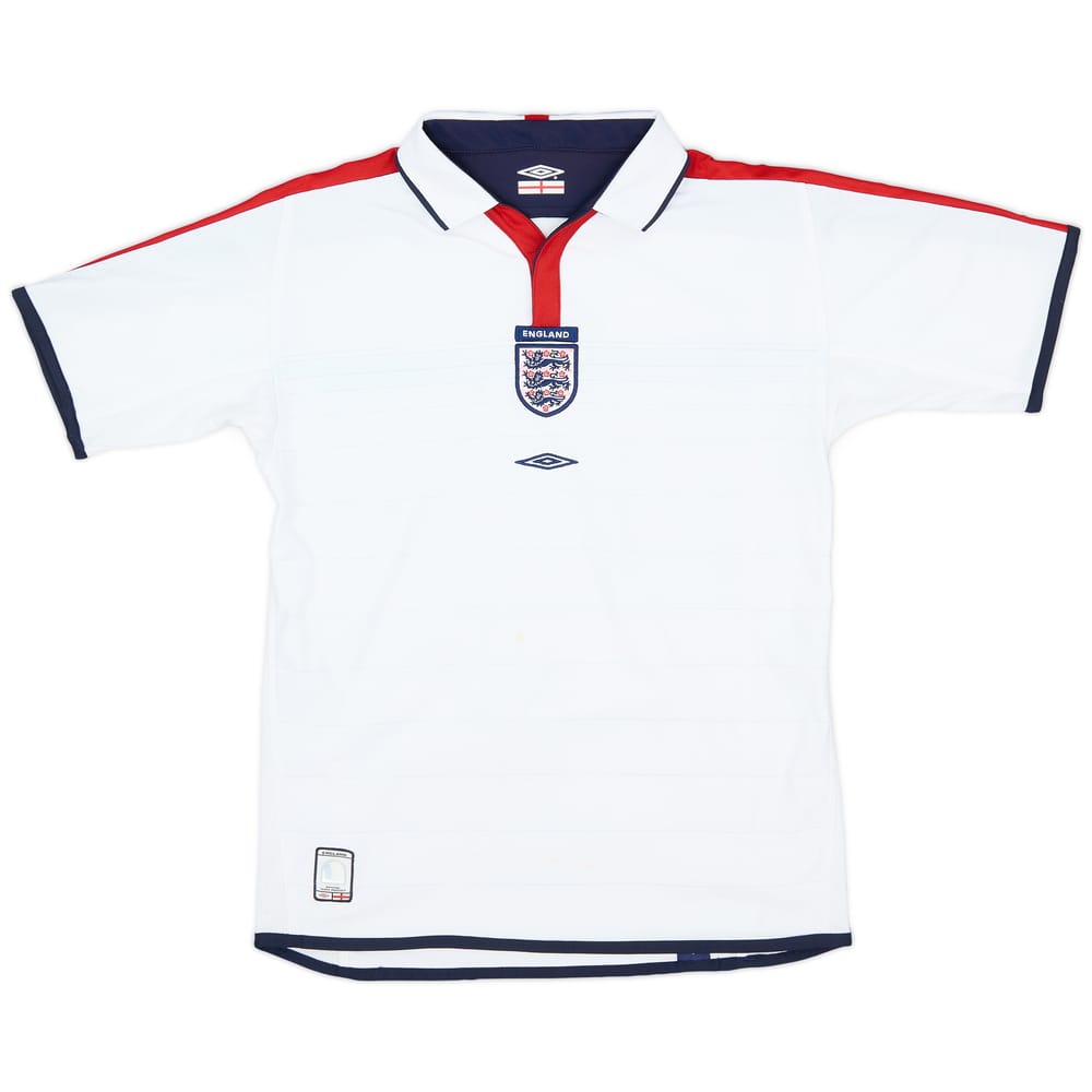 2003-05 England Home Shirt - 5/10 - (L.Boys)
