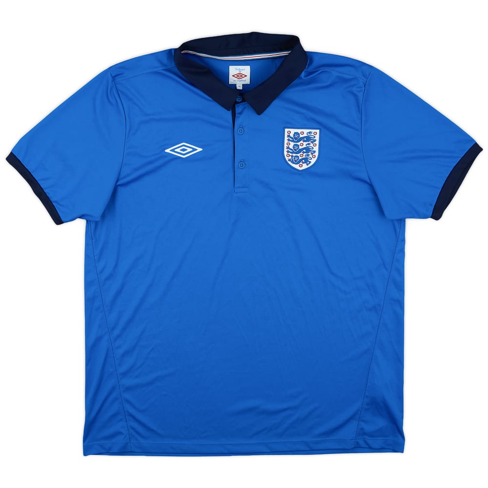 2010-11 England Umbro Polo Shirt - 9/10 - (XL)