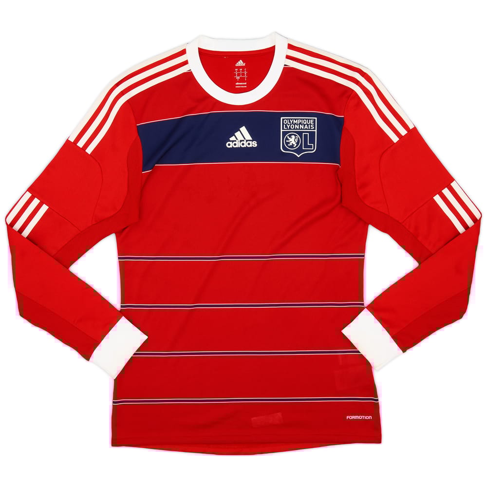 2013-14 Lyon Player Issue Away L/S Shirt - 10/10 - (S)