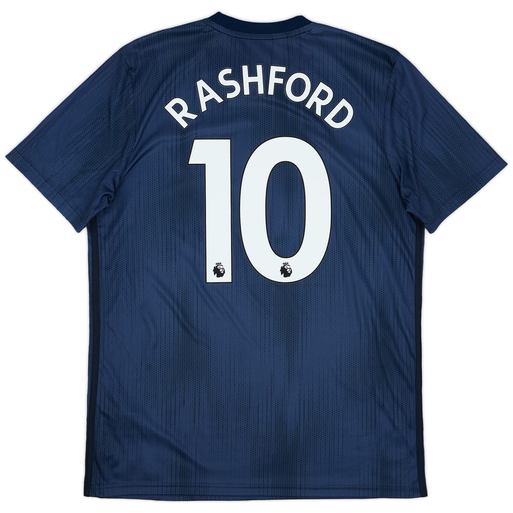 2018-19 Manchester United Third Shirt Rashford #10 - 9/10 - (L)