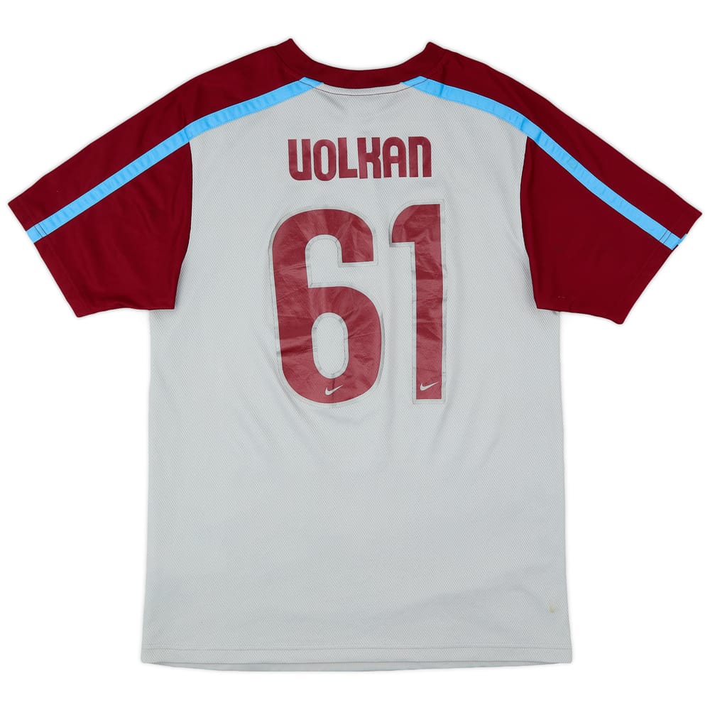 2010-11 Trabzonspor Fourth Shirt Volkan #61 - 6/10 - (S)