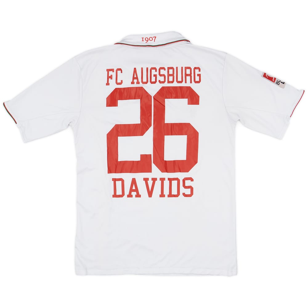 2011-12 Augsburg Home Shirt Davids #26 - 4/10 - (M)