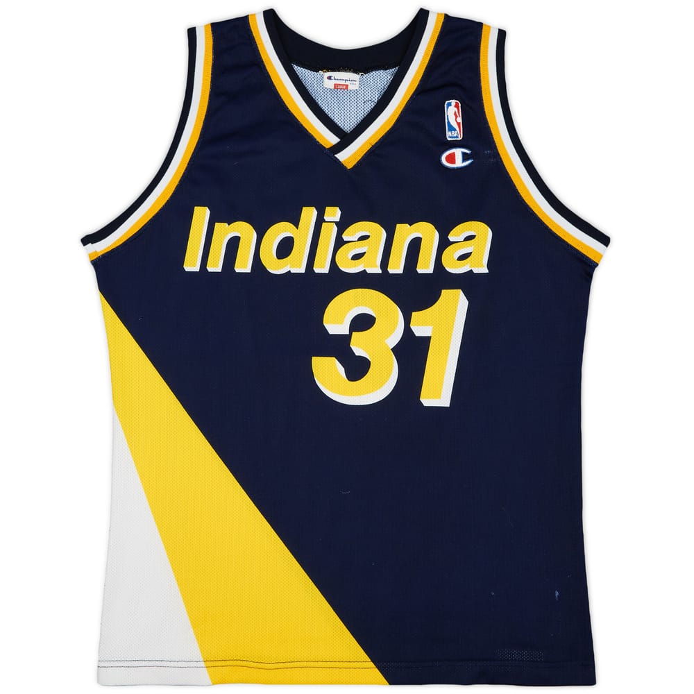 1991-97 Indiana Pacers Miller #31 Champion Away Jersey - 6/10 - (L)