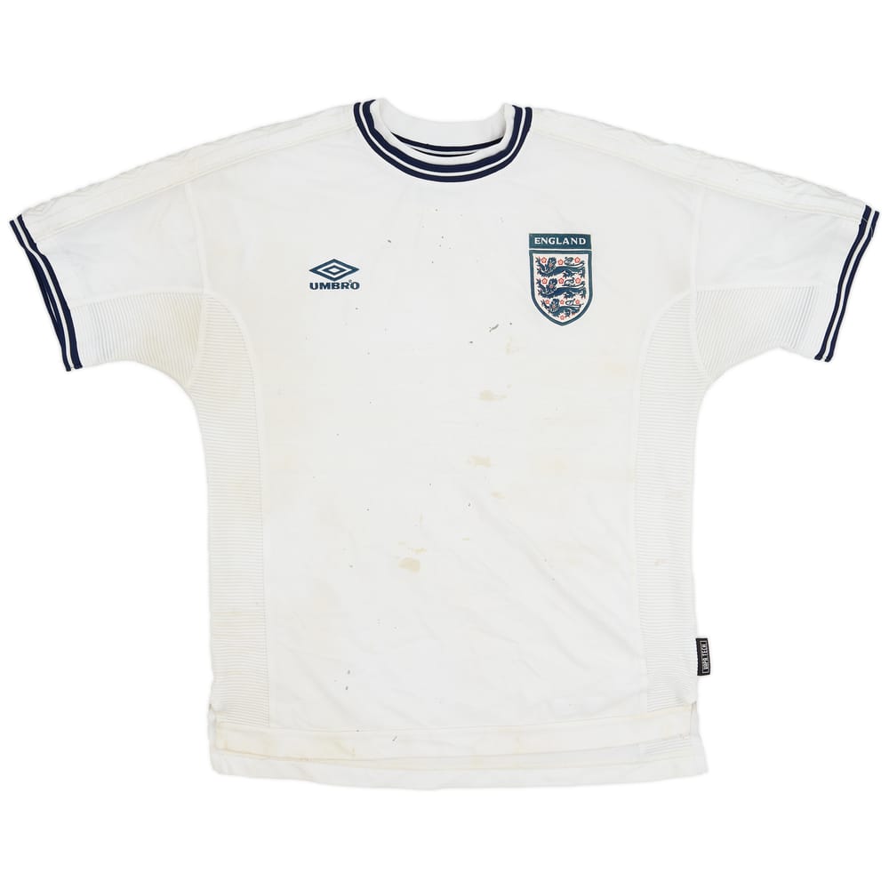 1999-01 England Home Shirt - 4/10 - (L)