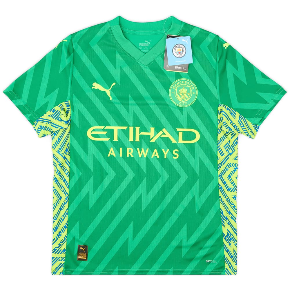 2023-24 Manchester City GK S/S Shirt (KIDS)