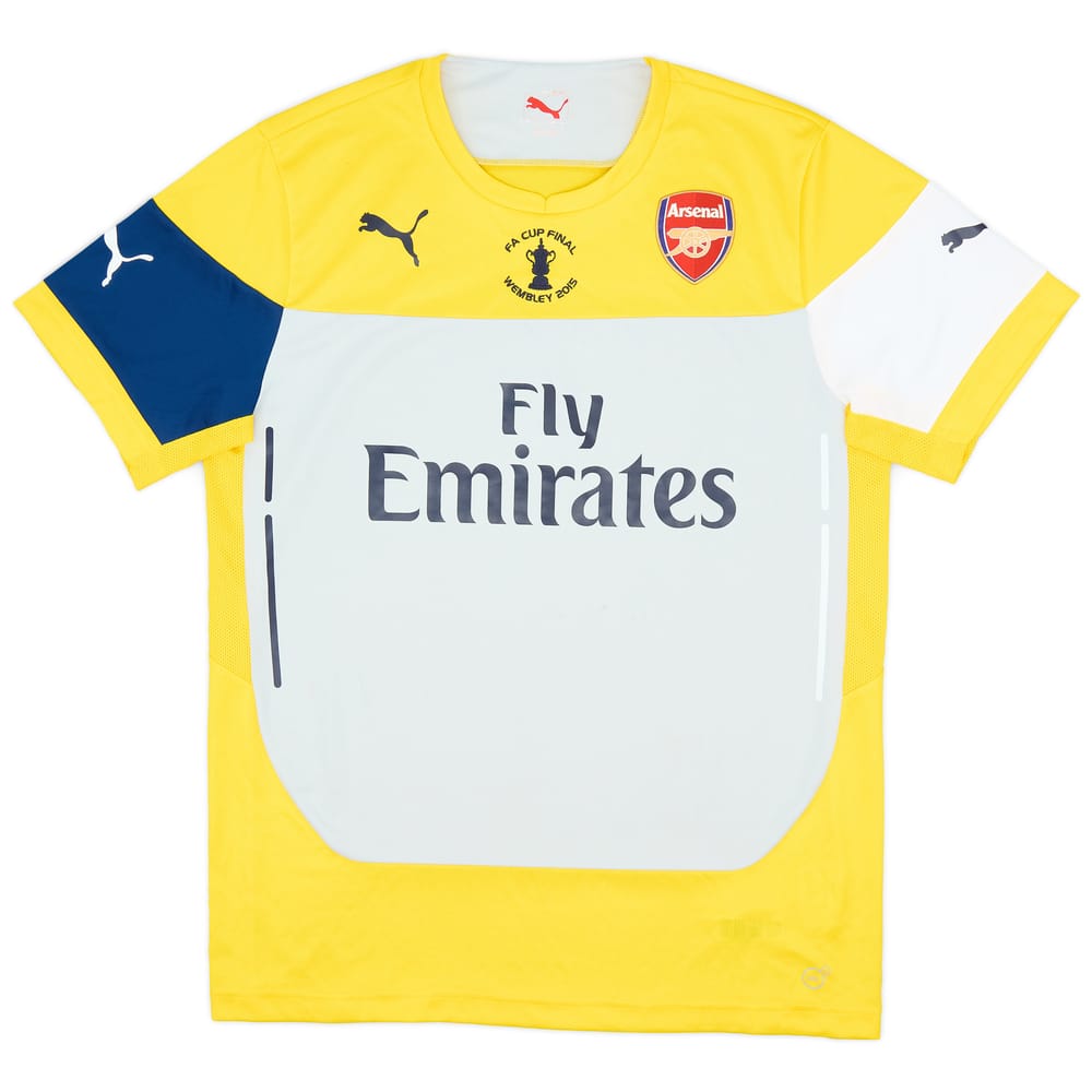 2015 Arsenal Staff Issue FA Cup Final Training Shirt