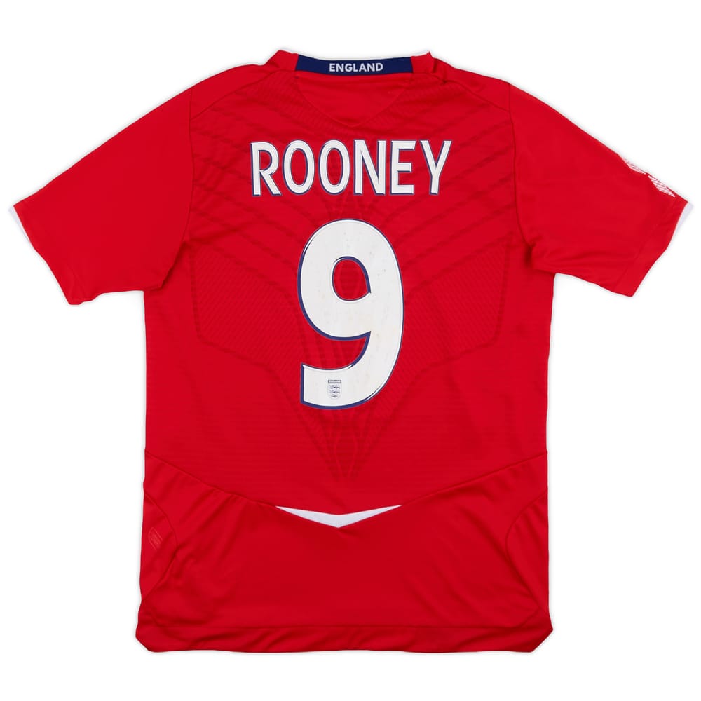 2008-10 England Away Shirt Rooney #9 - 5/10 - (S)