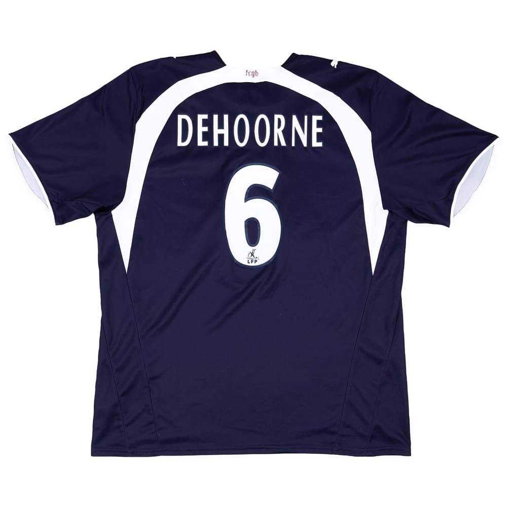 2006-07 Bordeaux Home Shirt Dehoorne #6 - 7/10 - (XL)