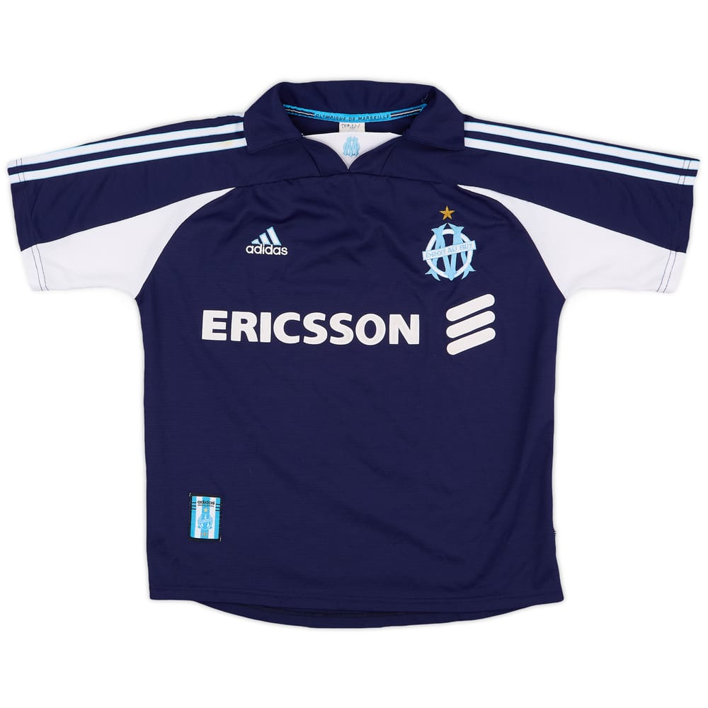 1999-00 Olympique Marseille Away Shirt - 8/10 - (XL.Boys)