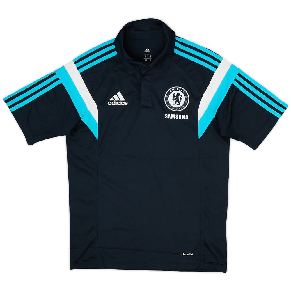 2014-15 Chelsea adidas Polo Shirt - 9/10 - (S)