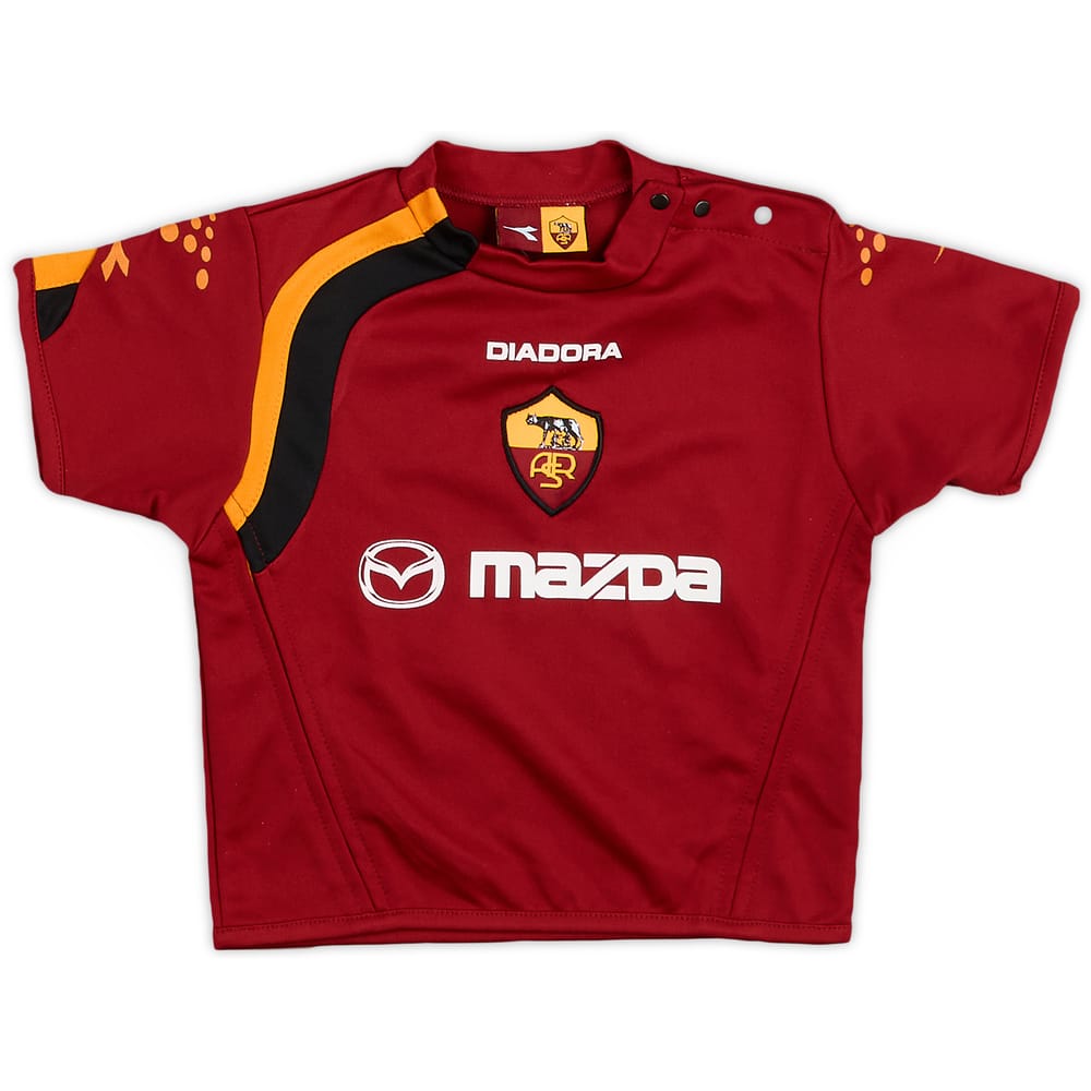 2004-05 Roma Home Shirt - 8/10 - (9-12 Months)