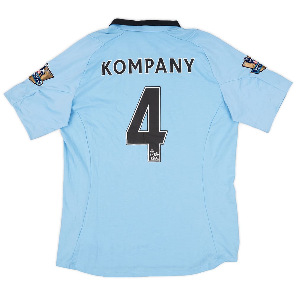 2012-13 Manchester City Home Shirt Kompany #4 (L)