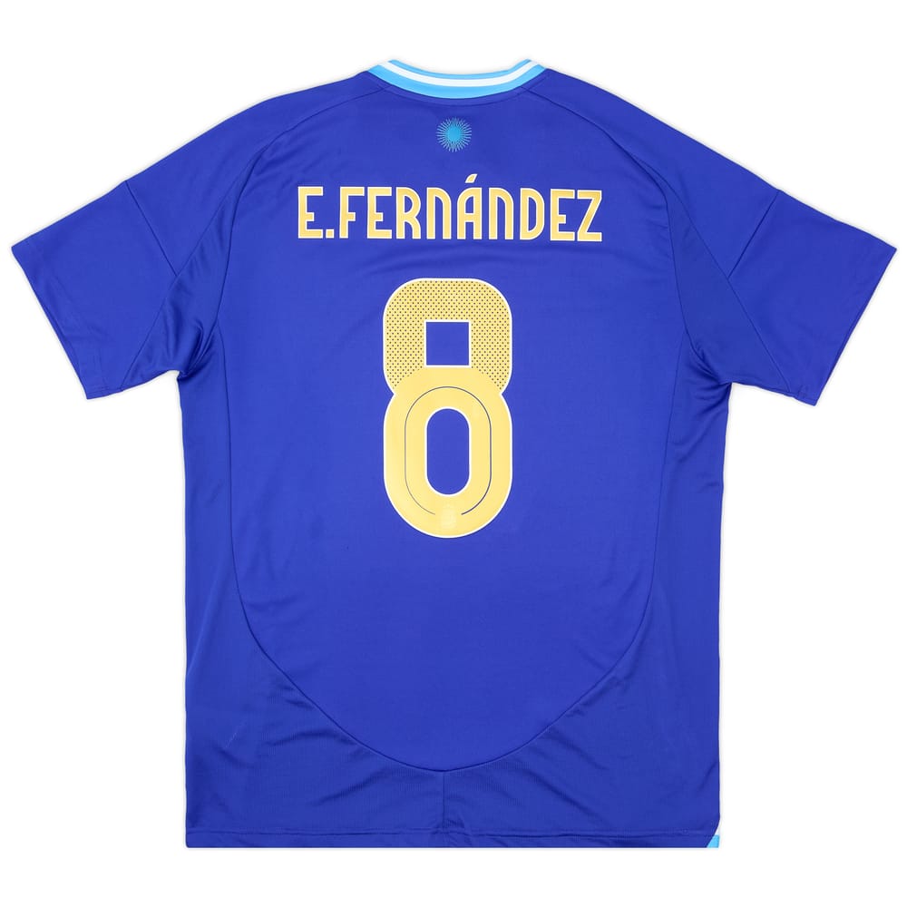 2024-25 Argentina Away Shirt E.Fernandez #8