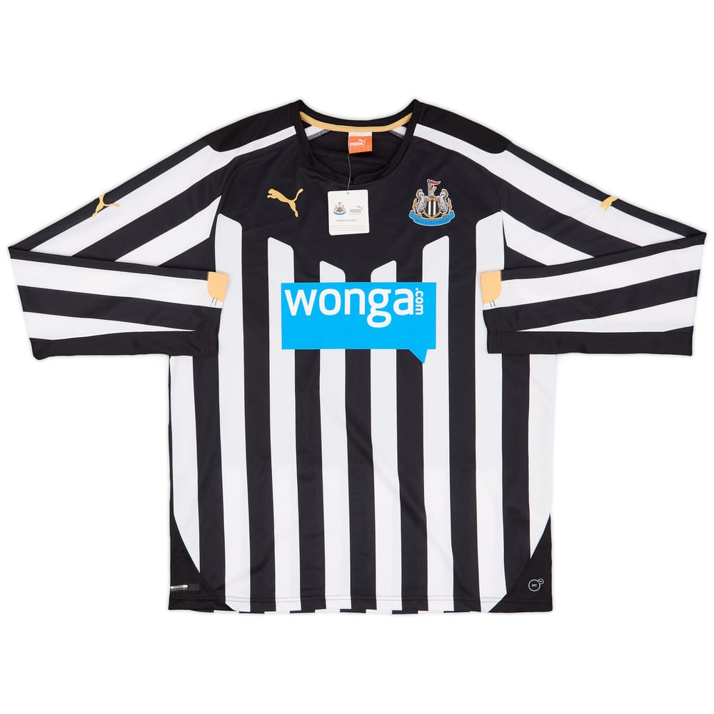 2014-15 Newcastle Home L/S Shirt (L)