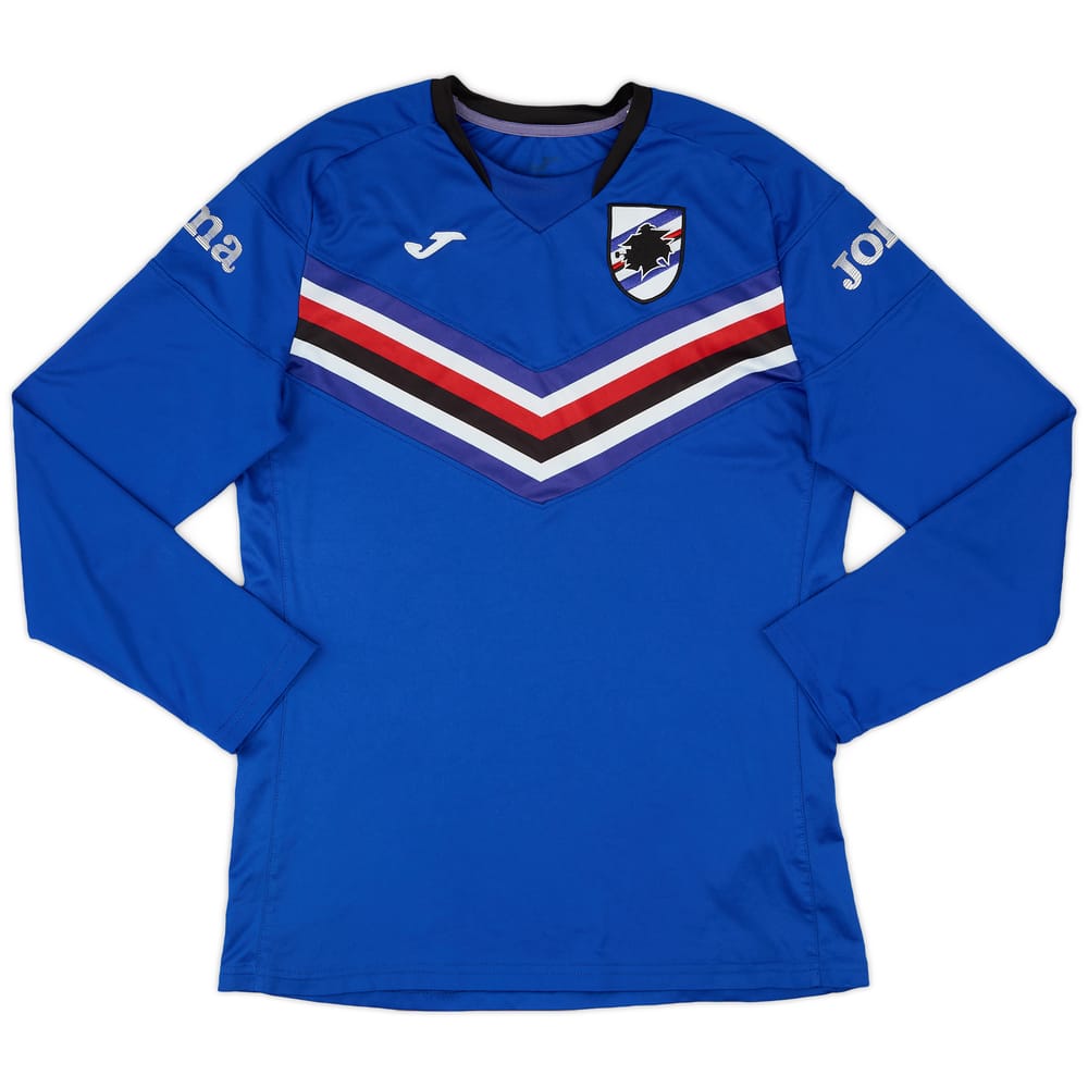 2019-20 Sampdoria Joma Training L/S Shirt - 9/10 - (M)