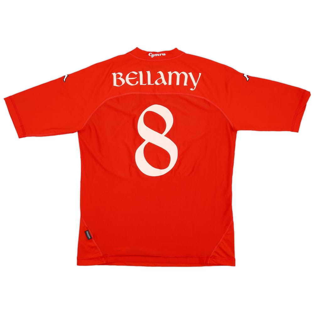 2004-06 Wales Home Shirt Bellamy #8 - 9/10 - (XXL)