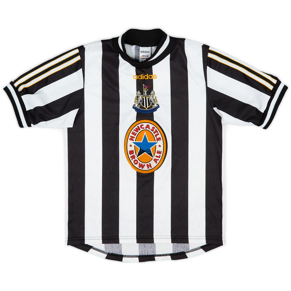1997-99 Newcastle Home Shirt - 9/10 - (L.Boys)