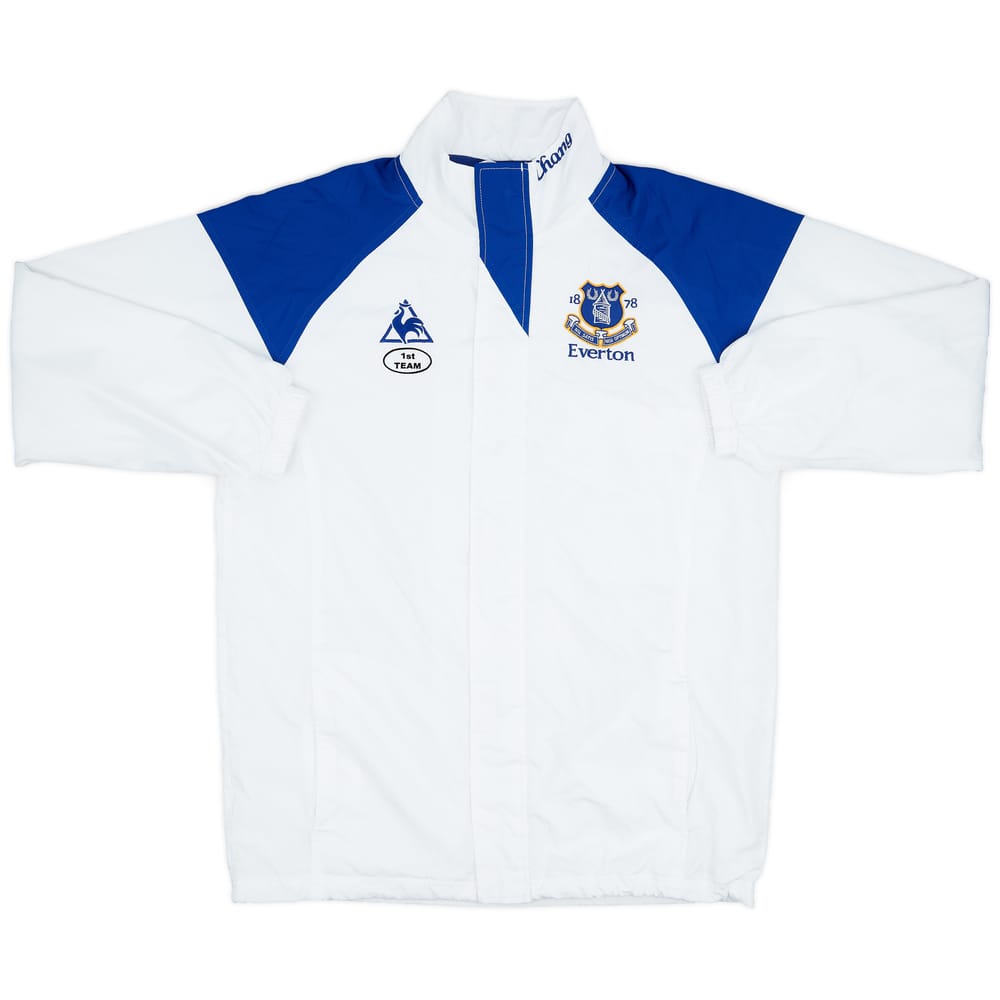 2009-10 Everton Player Issue Le Coq Sportif Rain Jacket - 8/10 - (L)