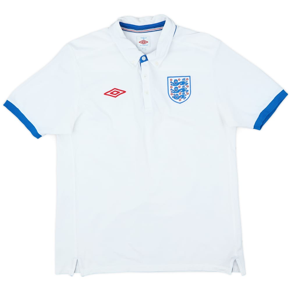 2012-13 England Umbro Polo Shirt - 8/10 - (L)