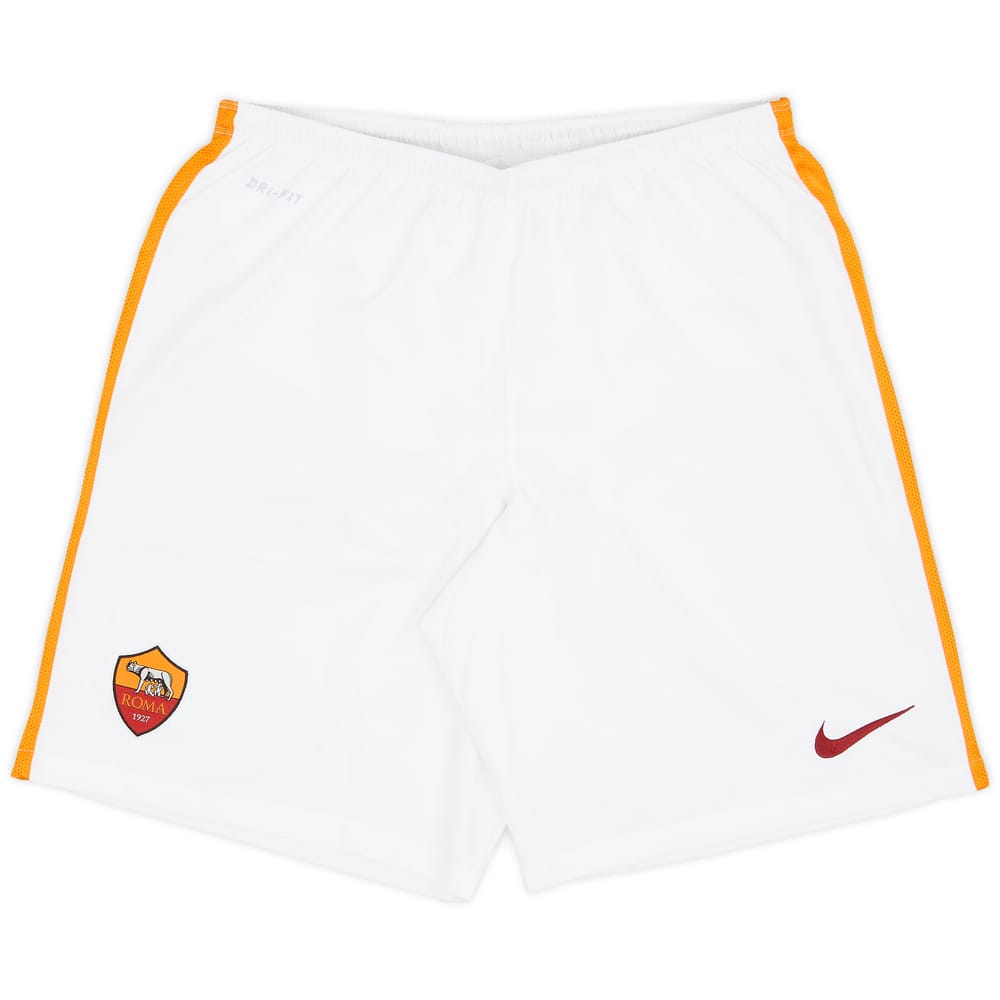 2015-16 Roma Away Shorts - 9/10 - (L)