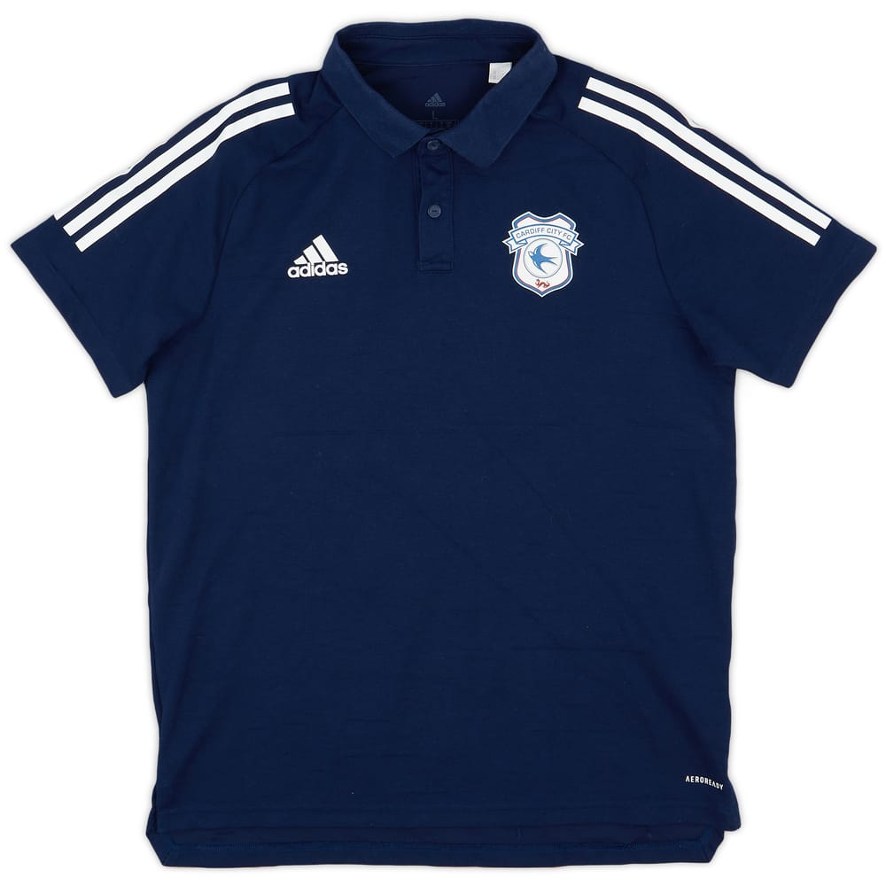 2019-20 Cardiff city adidas Polo Shirt - 4/10 - (L)