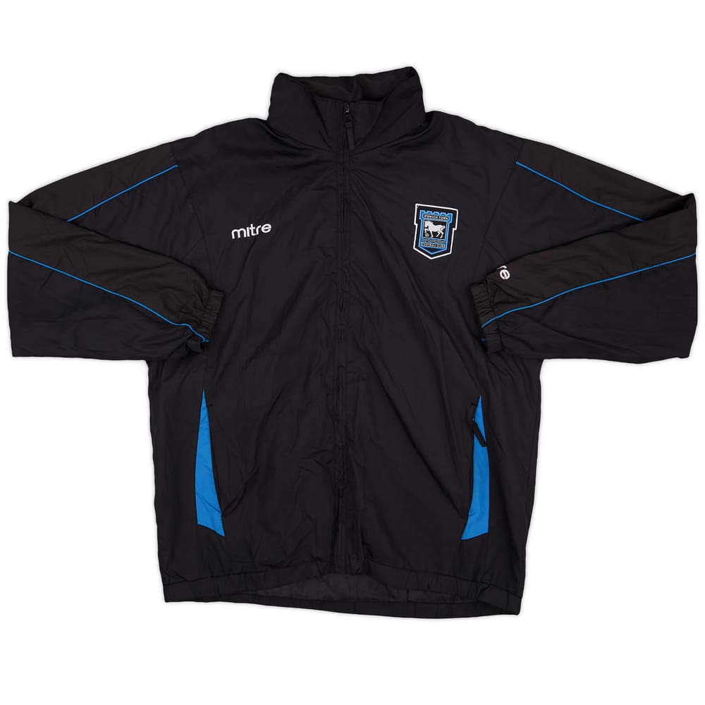 2012-13 Ipswich Mitre Hooded Rain Jacket - 9/10 - (L)