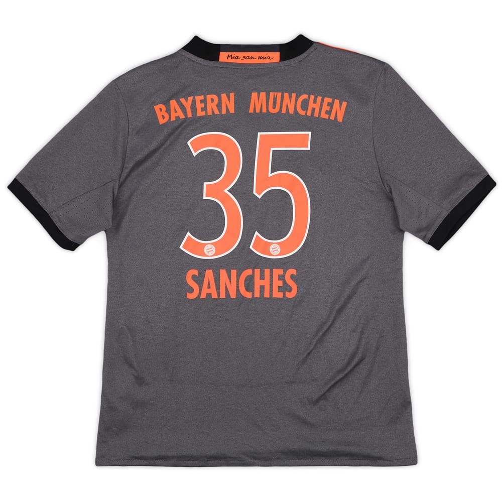 2016-17 Bayern Munich Away Shirt Sanches #35 - 8/10 - (M.Boys)