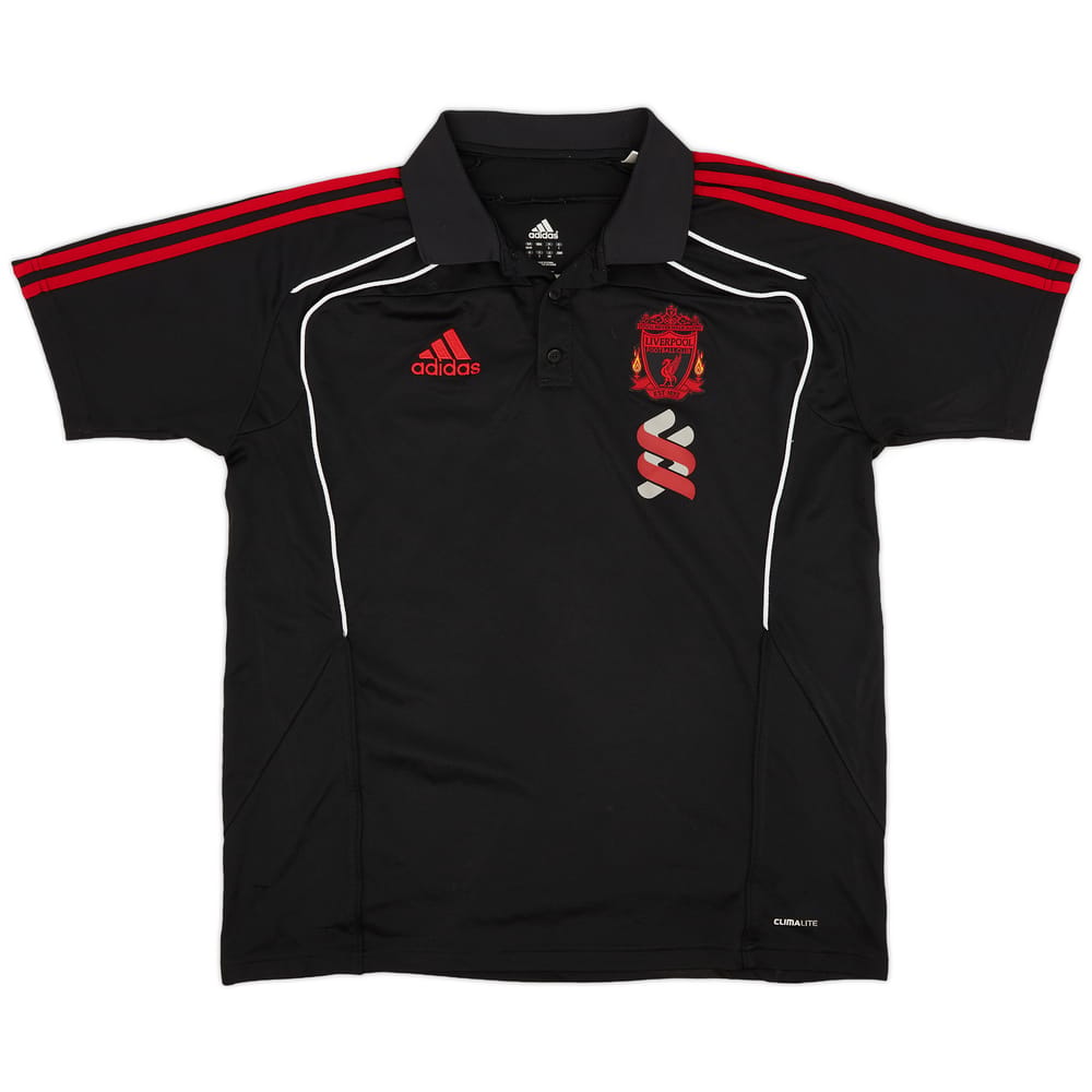 2010-11 Liverpool adidas Polo Shirt - 8/10 - (L)