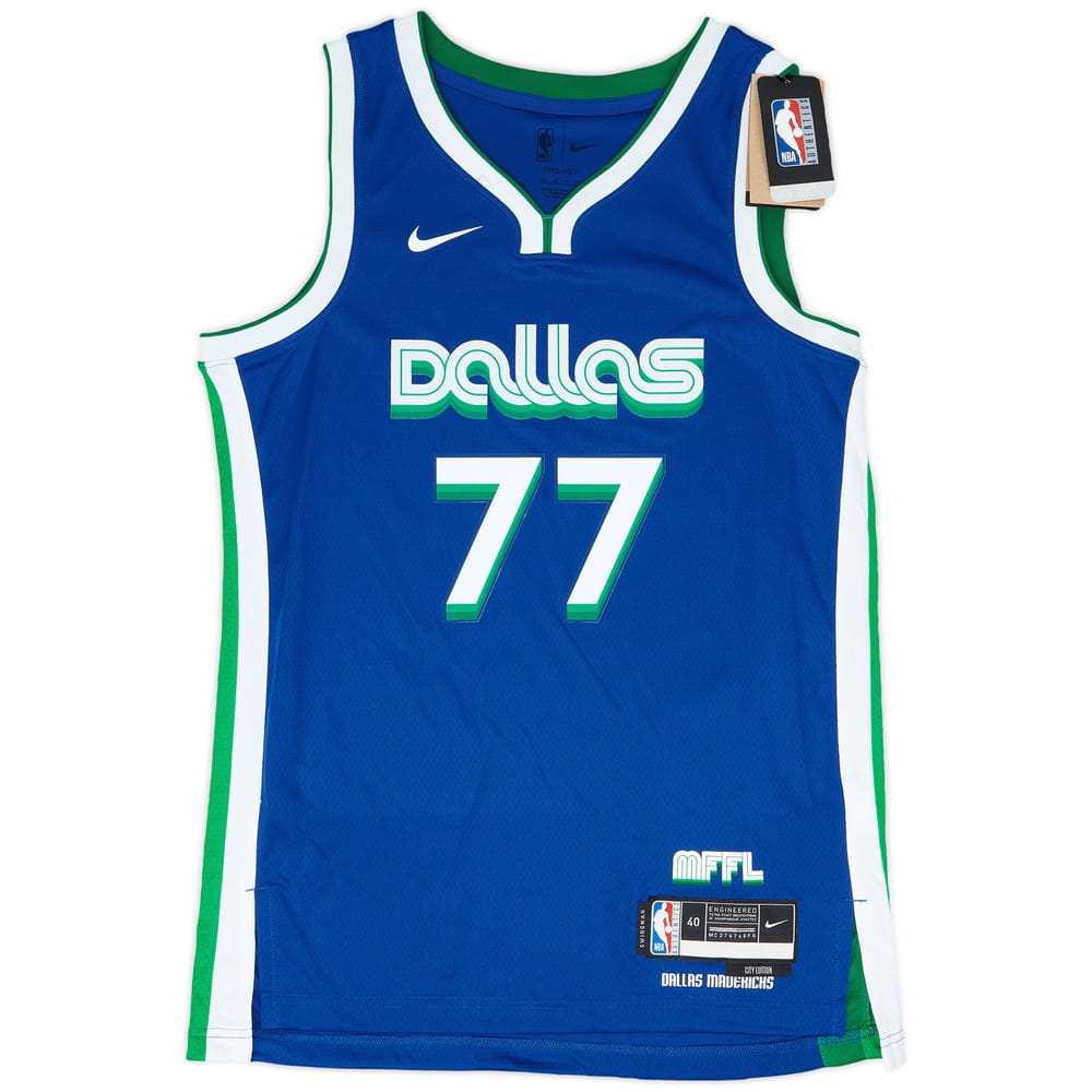 2022-23 Dallas Mavericks Doncic #77 Nike Swingman Alternate Jersey (S)