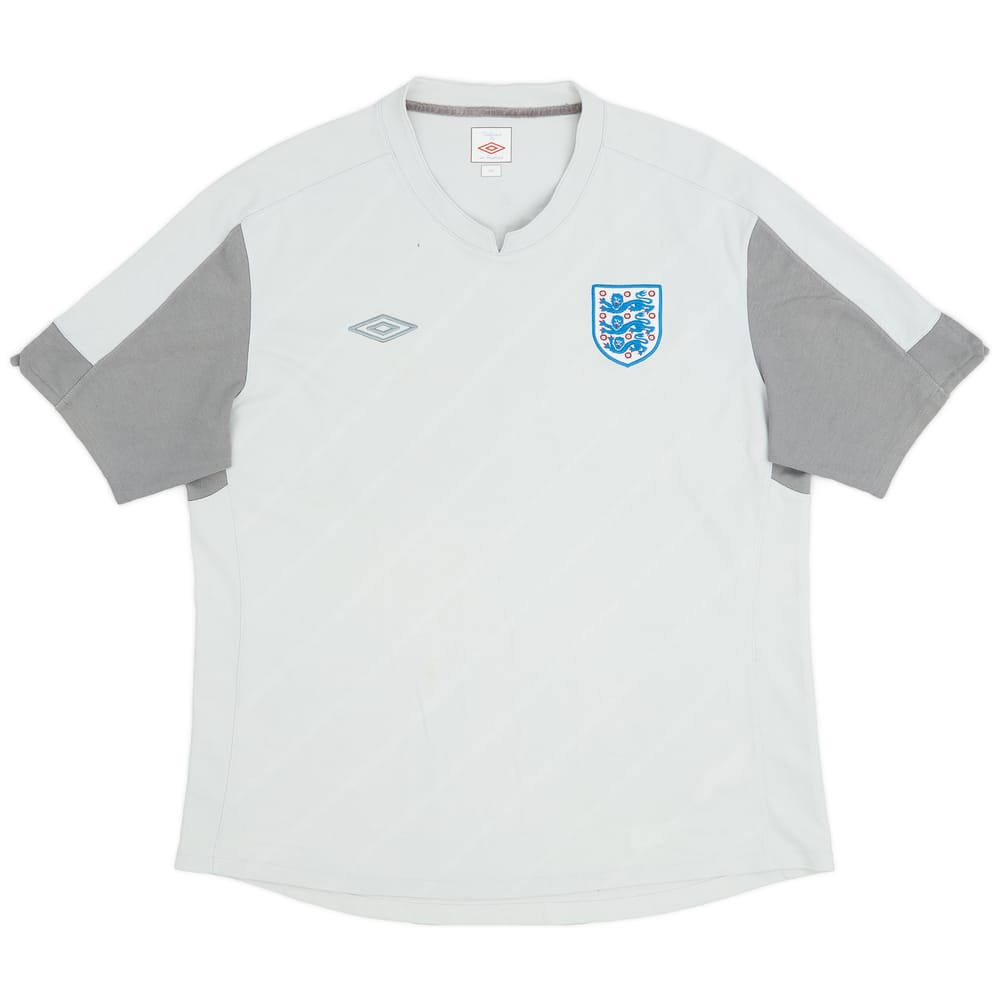2010-12 England Umbro Training Shirt - 8/10 - (XXL)