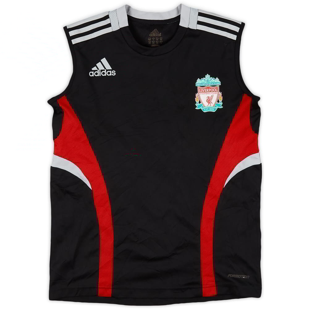 2008-09 Liverpool adidas Training Vest - 8/10 - (L.Boys)