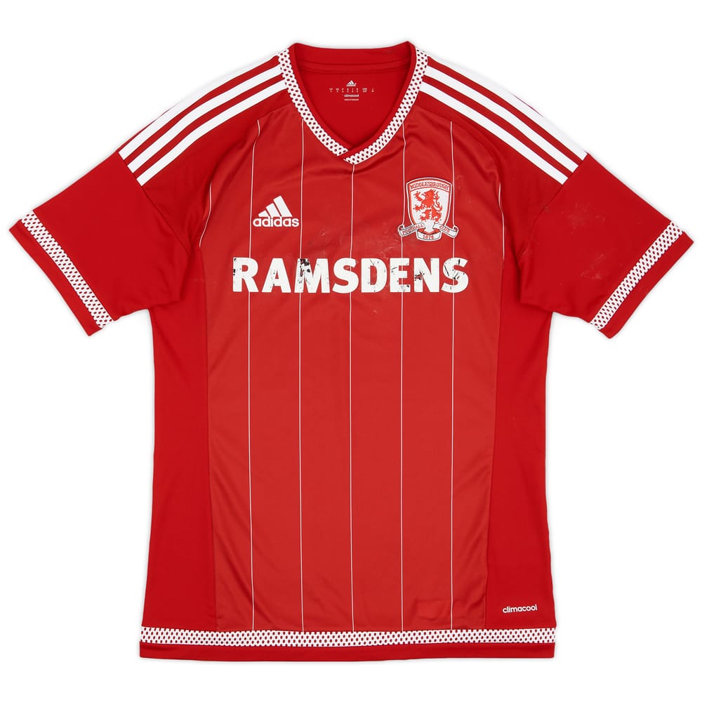 2015-16 Middlesbrough Home Shirt - 4/10 - (S)