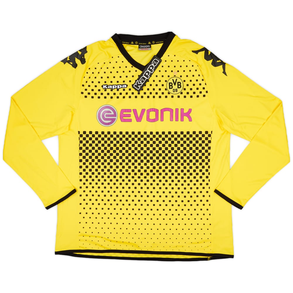 2011-12 Borussia Dortmund Home L/S Shirt (3XL)